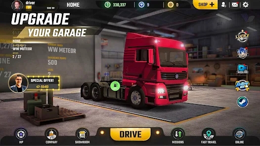 truck simulator world mod apk 1.1.4 (unlimited money latest version) v1.1.4 screenshot 2