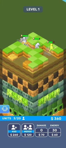 Idle Merge Miner mod apk unlimited money