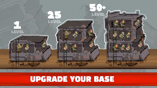 Idle tower defense games WW2 mod apk unlimited money and gems v1.96 screenshot 1