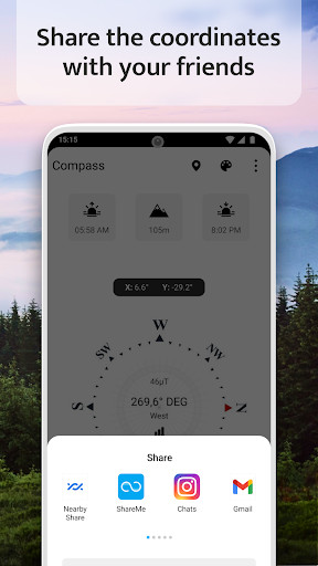 Compass Digital Compass 2024 mod apk premium unlockedͼƬ2