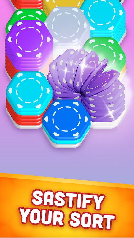 Hexa Chip Sort apk Download for AndroidͼƬ1