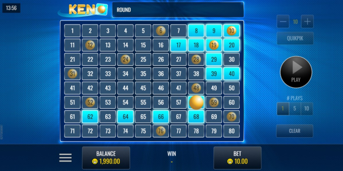 Keno game casino download for android v1.0.0 screenshot 1