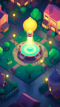 Idle Light City Clicker Games mod apk unlimited money and gems v3.0.6 screenshot 1