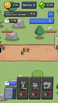 Time Battle War Mod Apk Unlimited Money and Gems v1.0.4 screenshot 2
