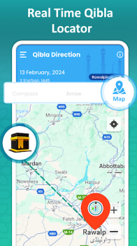 Qibla Compass Finder Qibla mod apk latest version v1.0.4 screenshot 4