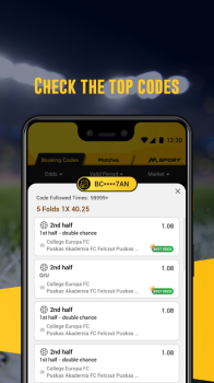 Sports Betting Code App Download Latest Version v1.6.8 screenshot 3