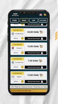 Goat Betting Tips vip mod apk unlimited money latest version v14.0 screenshot 3