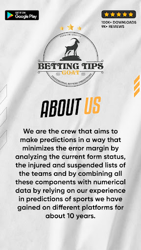 Goat Betting Tips vip mod apk unlimited money latest version