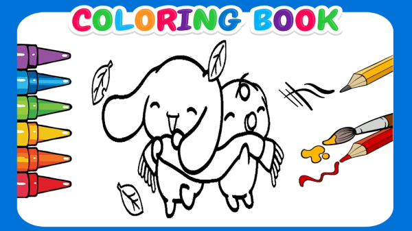 Cute Cinnamoroll coloring book apk download for android