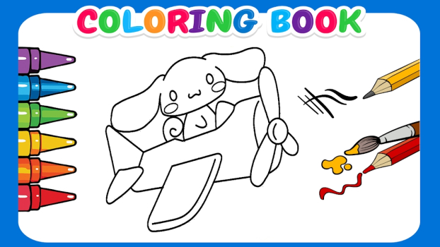 Cute Cinnamoroll coloring book apk download for android v1.0 screenshot 3