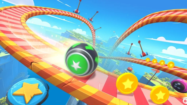 3D Super Rolling Ball Race mod apk unlimited money v1.0.0 screenshot 2