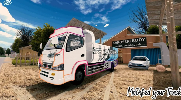 ES Truck Simulator ID mod apk 2.0 Latest version v2.0 screenshot 1