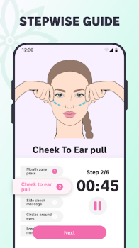 Face Yoga Exercise & Face Lift apk latest version free download v1.1.8 screenshot 1