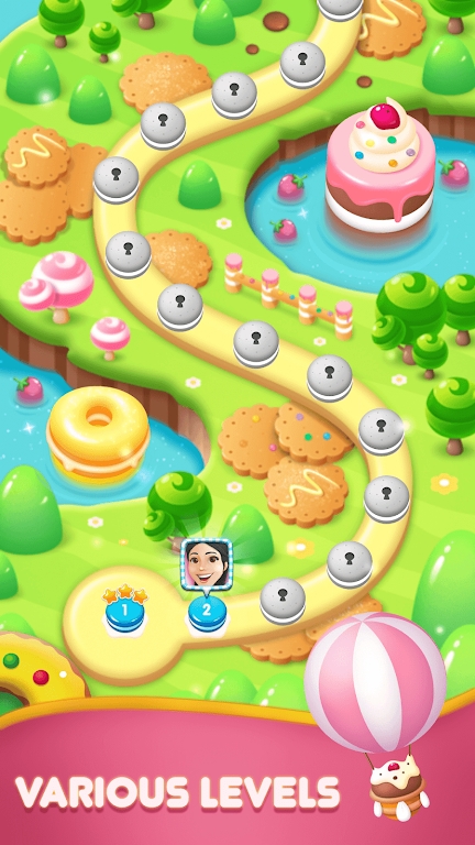 Sweet Cookie Match 3 mod apk unlimited money and gemsͼƬ2