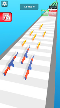 Bullet Merge Run Merge Games Mod Apk Unlimited Money v0.0.6 screenshot 4