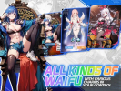 Waifu Zone Combat Mod Apk Unlimited Money and Gems v1.0.3 screenshot 2