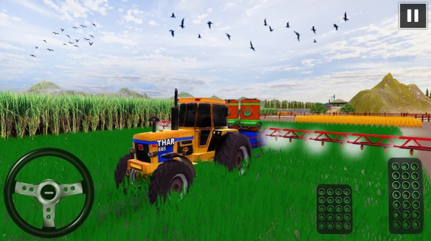 Big Farming Tractor Games 3d apk free download v1.0.1 screenshot 2