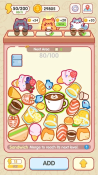 Kitty Chef Merge Order mod apk unlimited money v1.000 screenshot 4