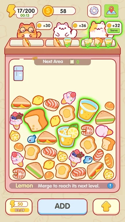 Kitty Chef Merge Order mod apk unlimited money