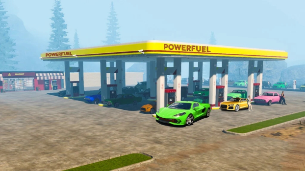 Gas Simulator Pumping Games 3D mod apk unlimited money v0.0.10 screenshot 4