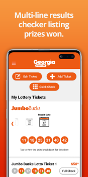 Georgia Lottery Results app Download for Android v0 screenshot 1