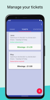 EuroM lottery results app Download for Android v0 screenshot 1