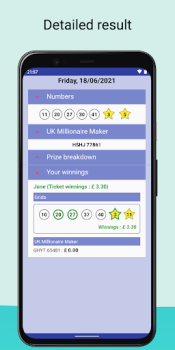 EuroM lottery results app Download for Android v0 screenshot 3