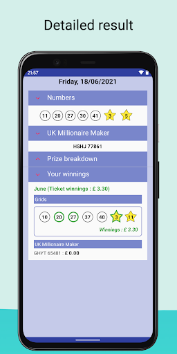 EuroM lottery results app Download for Android