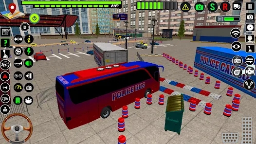 Police Bus Parking Game 3D apk for Android Download v0.0.1 screenshot 1