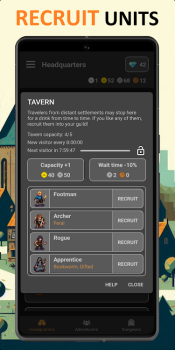 Guild Master Idle Dungeons mod apk for Android v1.8 screenshot 1