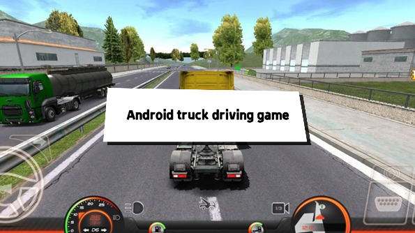 Android truck driving game