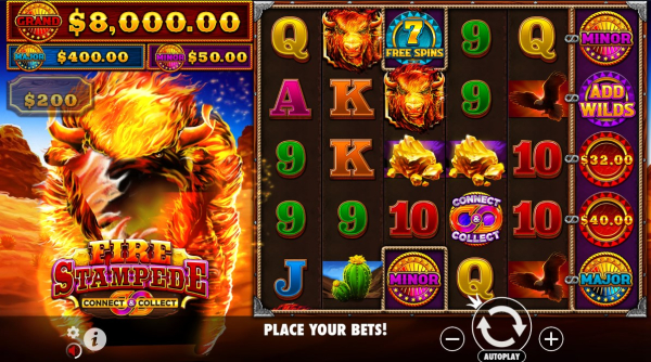 Fire Stampede slot game download latest version