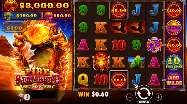 Fire Stampede slot game download latest version v1.0.0 screenshot 2