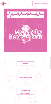 Hear My Baby Heartbeat Monitor app free download for android v1.0.4 screenshot 2