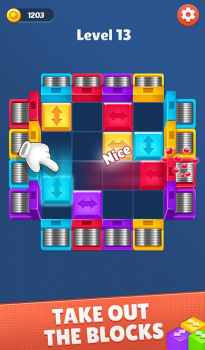 Color Block Jam 3d Slide Game download for andorid v1.0 screenshot 1