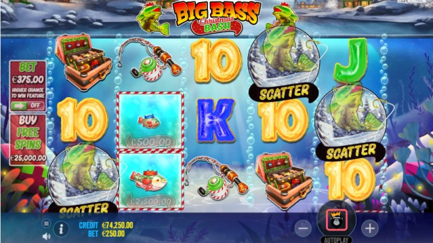 Big Bass Christmas Bash slot apk latest version download v1.0.0 screenshot 1