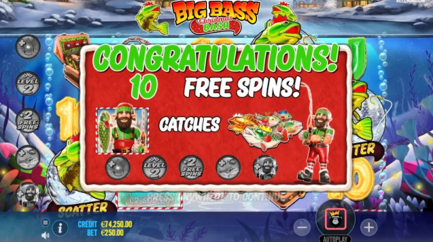 Big Bass Christmas Bash slot apk latest version download v1.0.0 screenshot 2