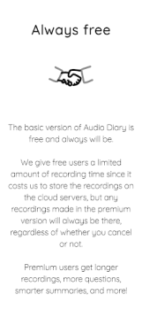 Audio Diary app free download latest version v3.7.25 screenshot 1