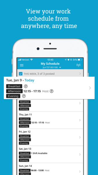 HotSchedules mod apk Paid for free