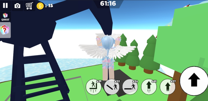 Stairway to heaven parkour apk download for android v1.00900.1 screenshot 3