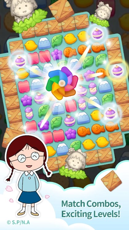 CHIBI MARUKO CHAN Match Puzzle apk download for androidͼƬ1