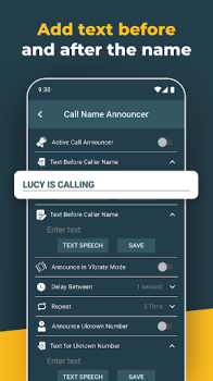 Caller Name Announcer App for android free download v2.2.2 screenshot 1