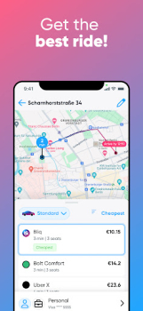 Bliq Compare & Save on Rides android apk download latest version v1.2.85 screenshot 1