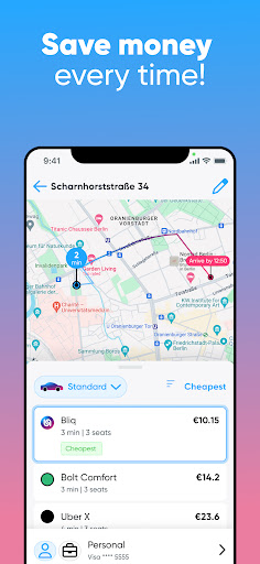 Bliq Compare & Save on Rides android apk download latest version
