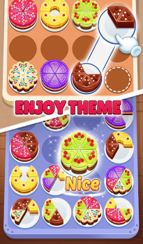 Cake Sort 3d Match and Merge apk download for android v1.0 screenshot 1