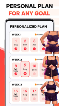 EZFitness 30 Day Lose Weight app free download v1.0.3 screenshot 3