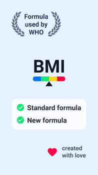 BMI Calculator Body Mass Index app free download latest version v2.5.3 screenshot 1