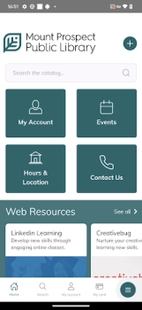 Mount Public Prospect Library app download for android v1.0.0 screenshot 2