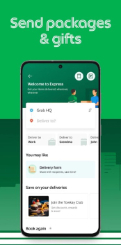 Grab Taxi & Food Delivery apk for android v5.307.0 screenshot 2