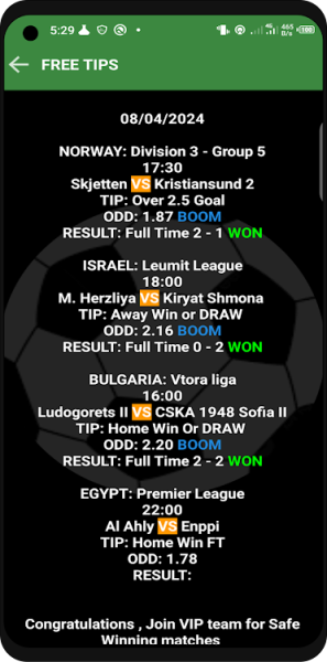 Football Bet Tips apk download latest version